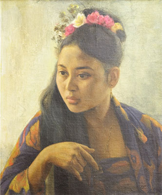 Basoeki Abdullah - Portrait