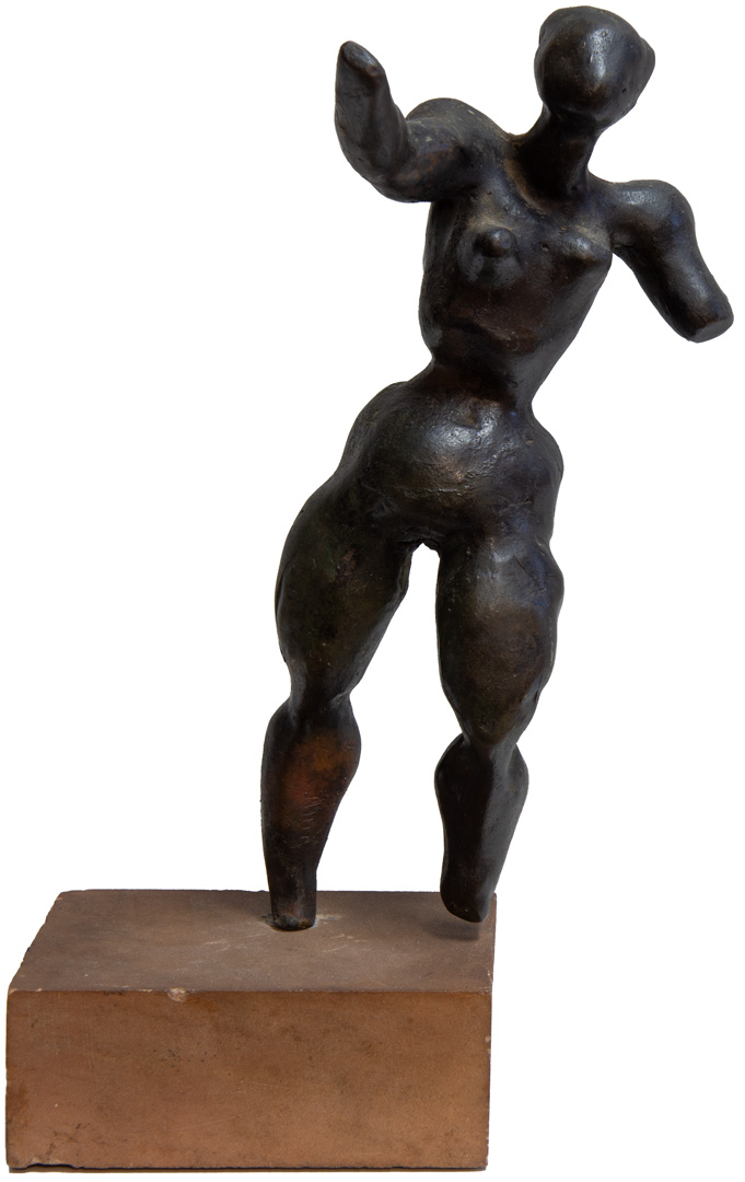 Bronze Standing Figure by John F. Townsend