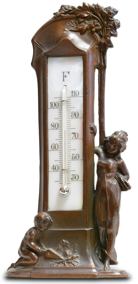 Bronze Thermometer