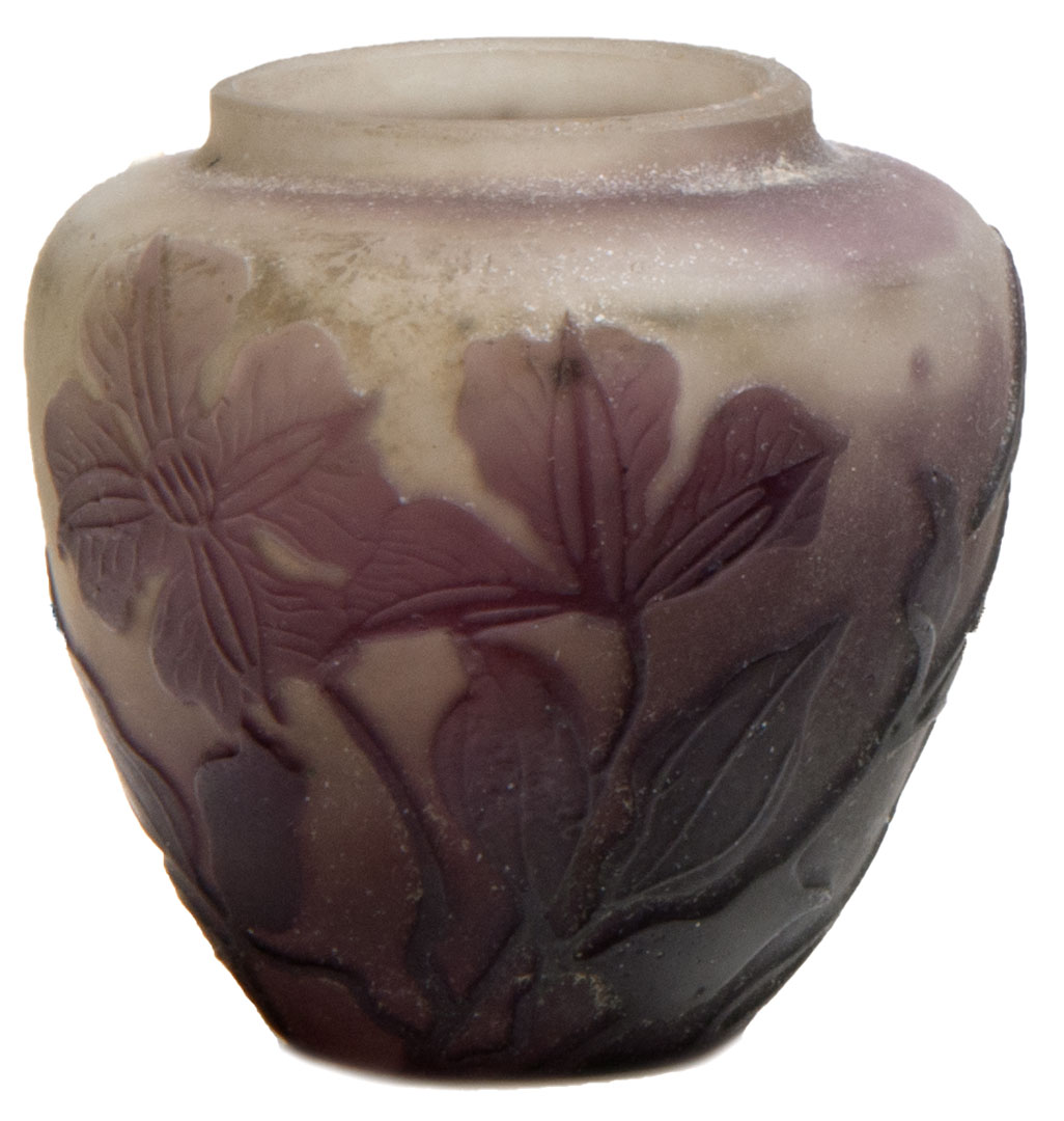 Galle Miniature Glass Vase