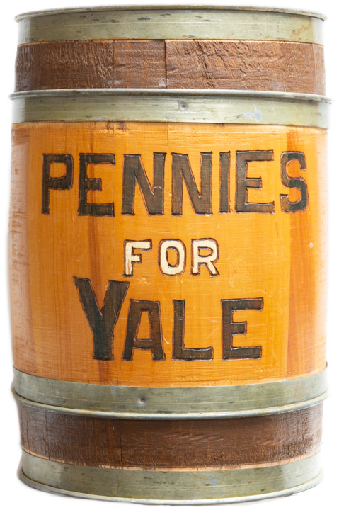 Pennies for Yale Barrel