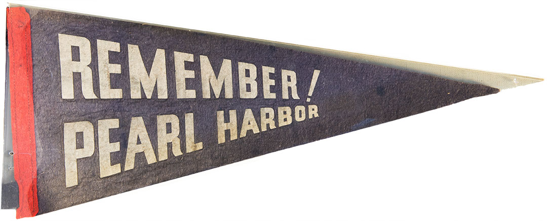 Remember Pearl Harbor Penant