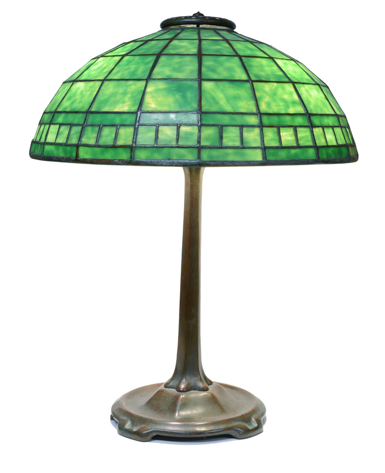 Green Tiffany Lamp