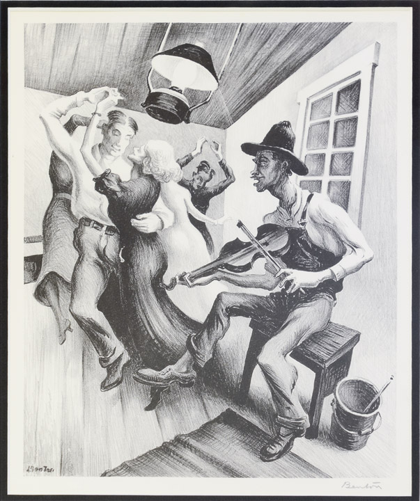 Thomas Hart Benton - Got a Gal on Sourwood Mountain