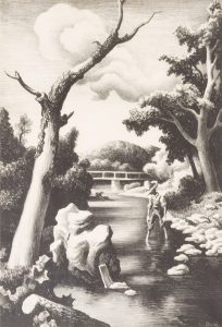 Thomas Hart Benton - Shallow Creek