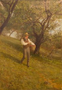 Frank Bicknell - Apple Picking Time