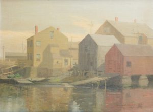 Clarence Braley - New Bedford Massachusetts Harbor