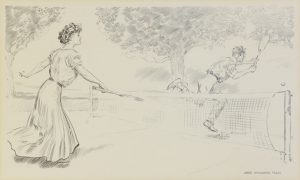 James Montgomery Flagg - Tennis Players