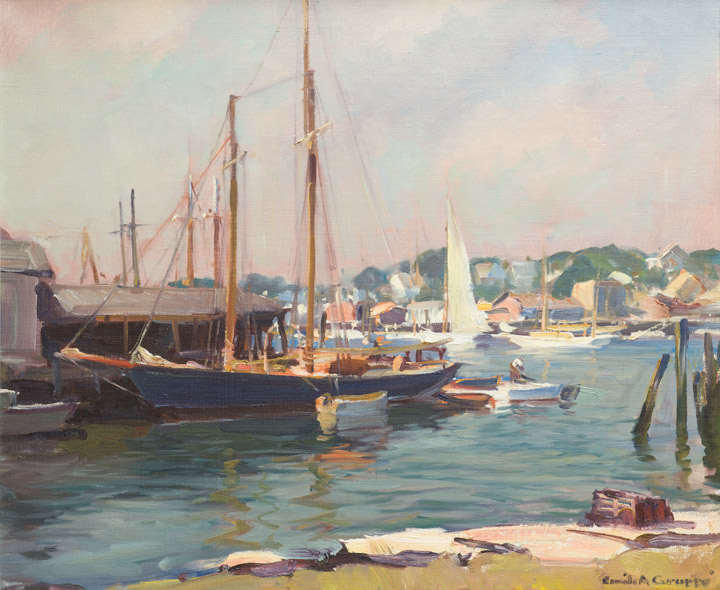 Emile Gruppe - Gloucester Harbor