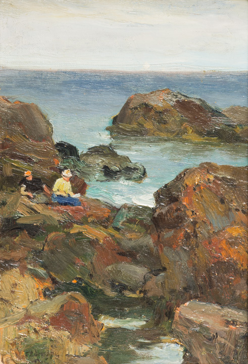 Emile Gruppe - Women on the Rocks