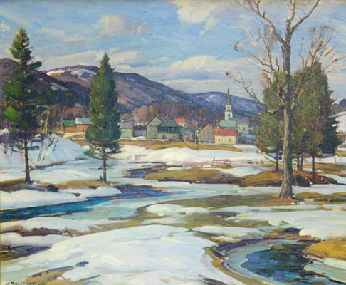 Aldro Hibbard - Snow Scene 1