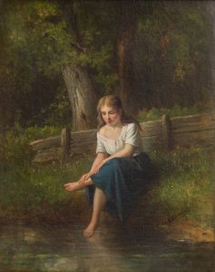 Jan Jac Matthys Damschroeder - Woman Sitting