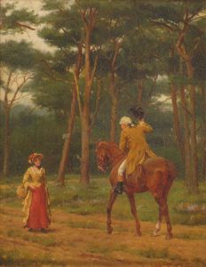 G. G. Kilbourne Jr. - Man on Horse with Woman