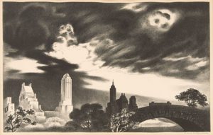 Louis Lozowick - Angry Skies