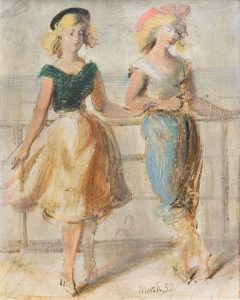 Reginald Marsh - Two Women Walking