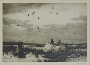 Ogden Pleissner - Passing Pintails