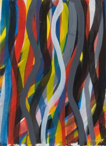 Sol LeWitt - Wavy Lines 3