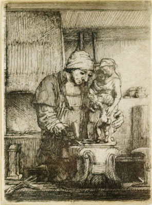 Rembrandt van Rijn - The Goldsmith