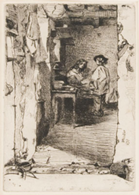 James McNeill Whistler - The Rag Gatherers