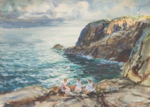 John Whorf - Musicians on the Rocks