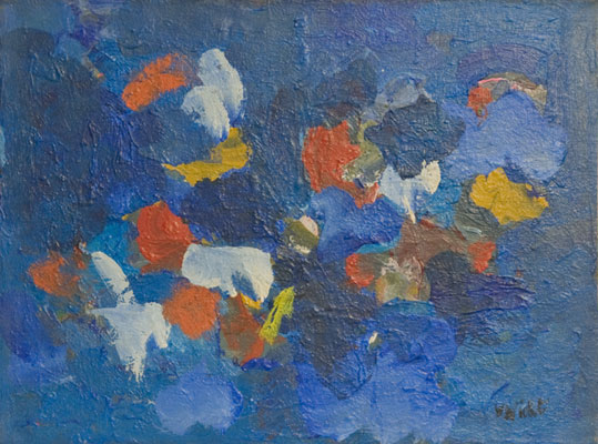 John Von Wicht - Blue Abstract