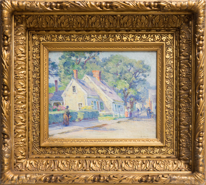 Mabel Woodward - Provincetown Street Scene